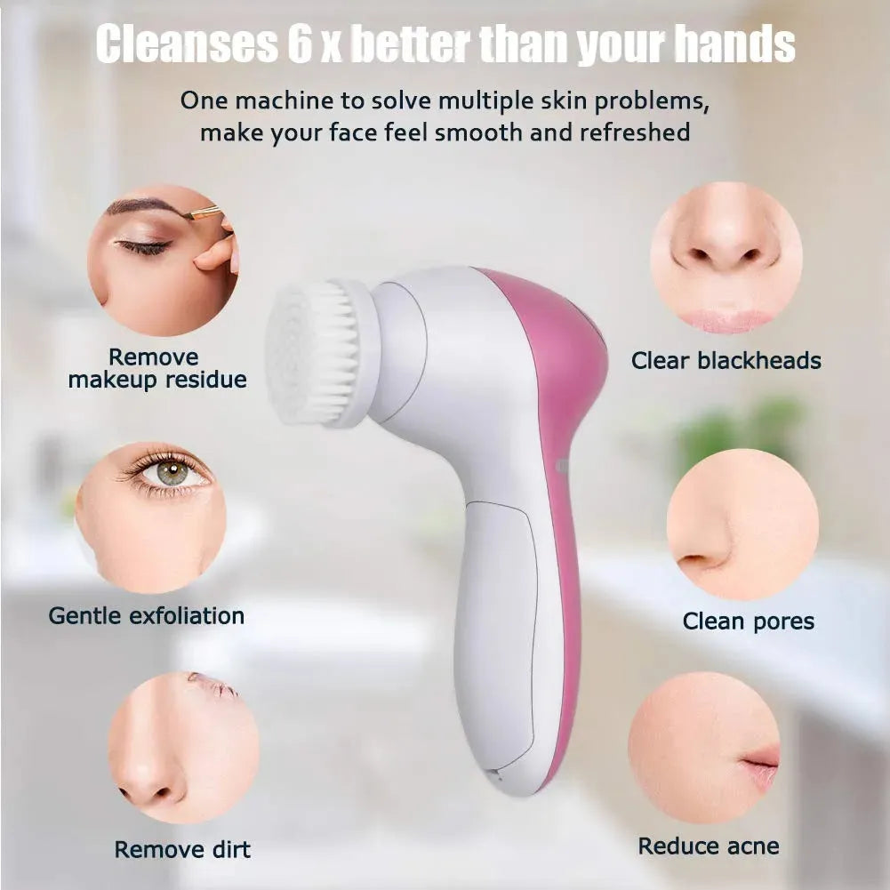 5 in 1 Facial Massager and Cleanser
