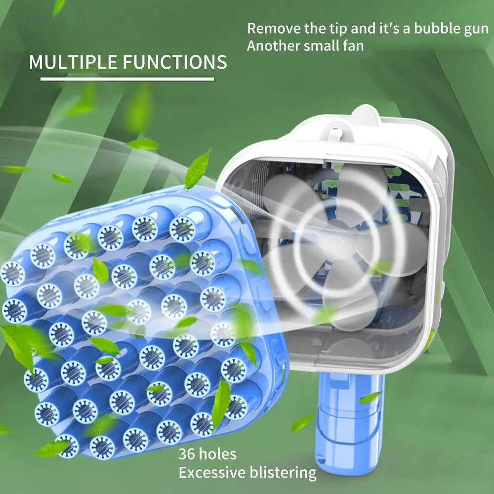 Bubble Machine for kids with 2 Nozzel