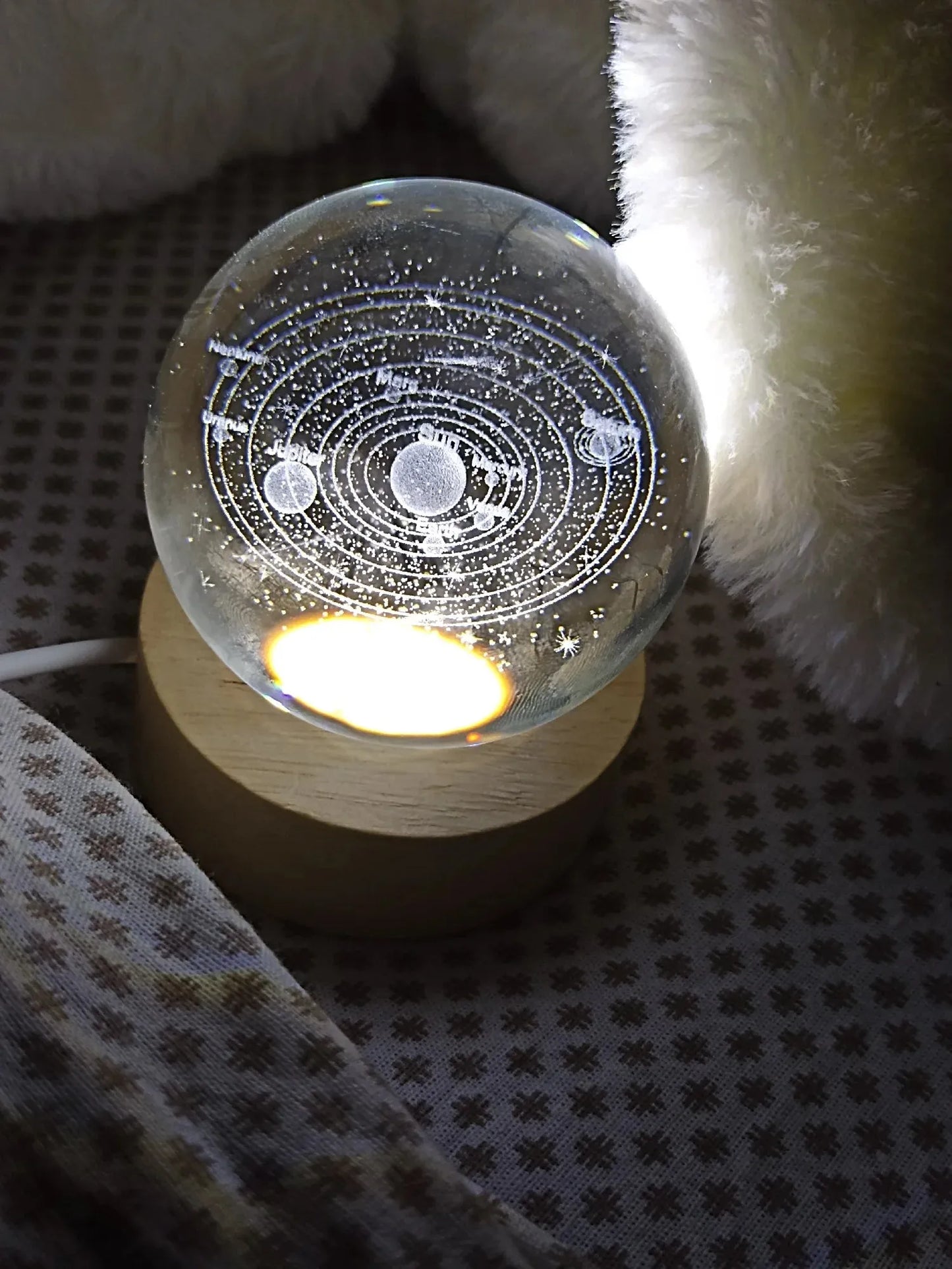 3D Crystal Ball Lamp