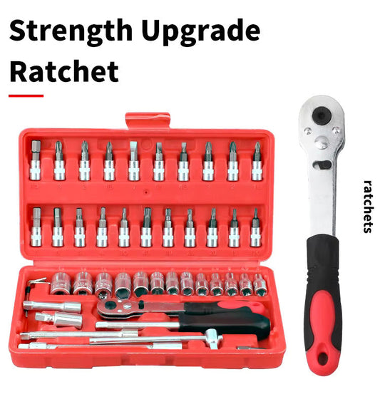 46 Piece Tool Kit Set