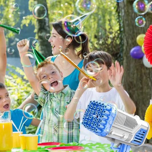 Bubble Machine for kids with 2 Nozzel