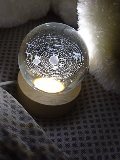 3D Crystal Ball Lamp