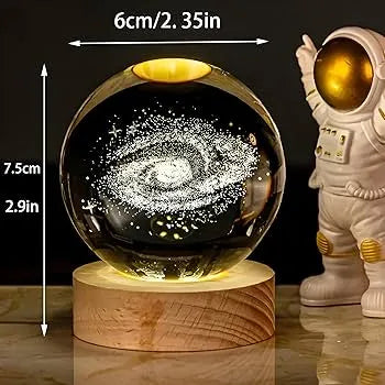 3D Crystal Ball Lamp